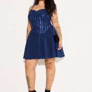 Lovesick Navy Lace Dress